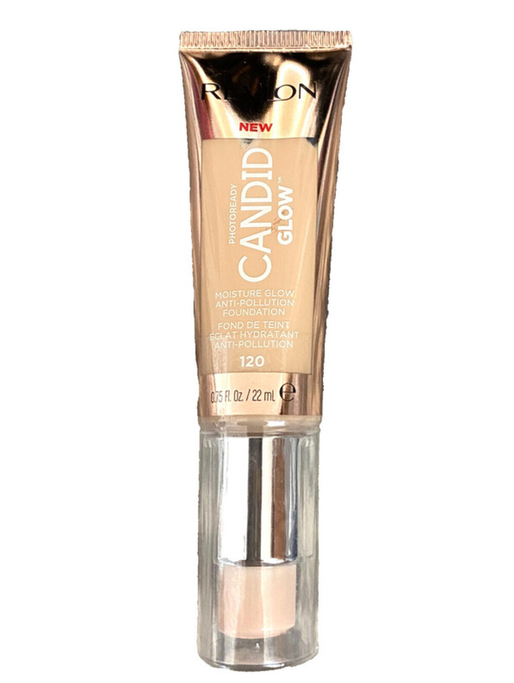 NEW Revlon PhotoReady Candid Glow Anti-Pollution Foundation in 120 Buff (Sealed)